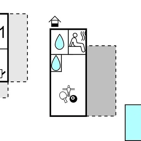 Prázdninový dům Amazing In With Sauna *